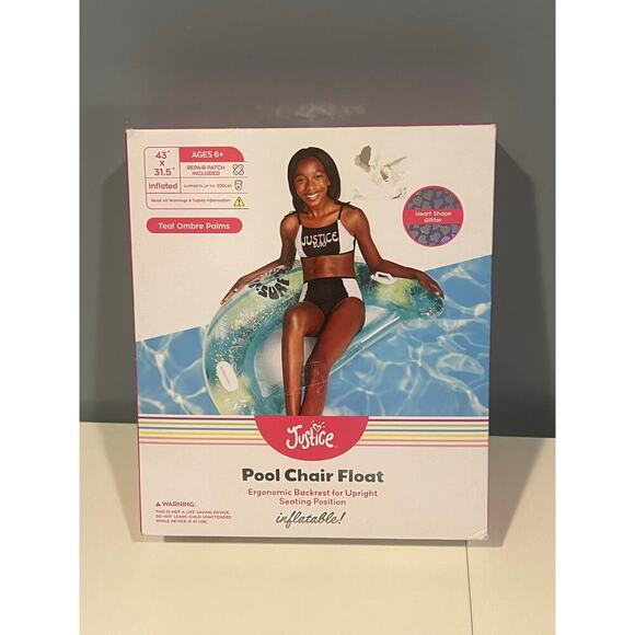 NIB Justice Pool Chair Float - Picture 1 of 5